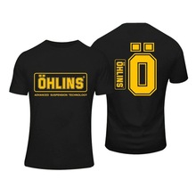 【欧码棉T】2024Summer Amazing Tees Men Ohlins Shock tshirt