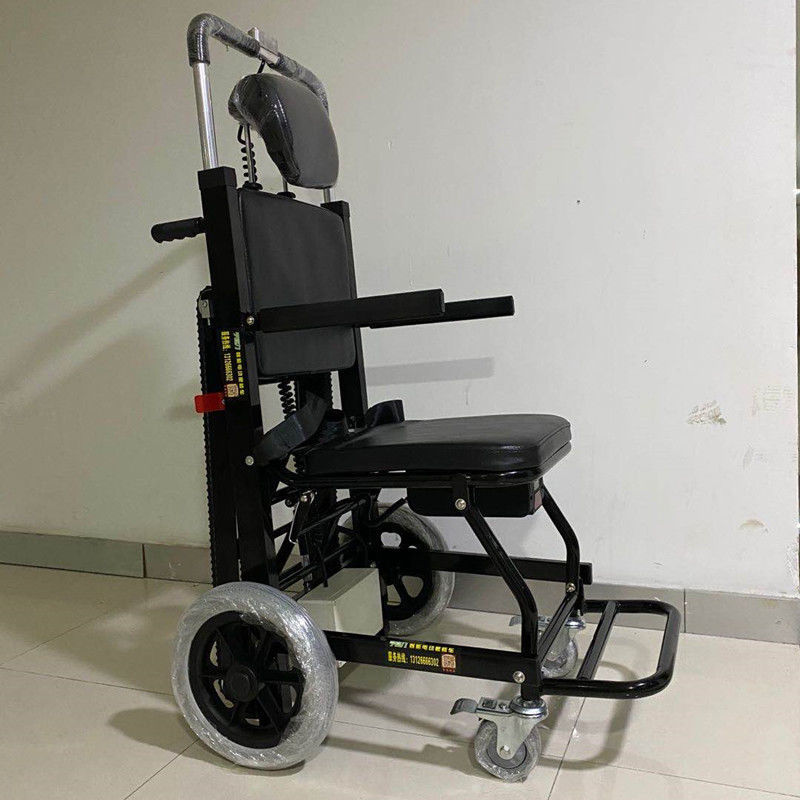 爬楼梯轮椅电动上下楼轻便折叠锂电池履带式老人上楼梯电动爬楼机