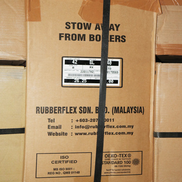 42号黑色马来西亚红大牌大r牌进口天然乳胶丝高弹性高品质橡胶丝