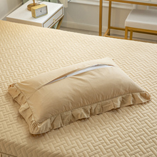 MPM3枕套一对装夹棉枕芯套单人成人枕头套一对48*74蕾丝花