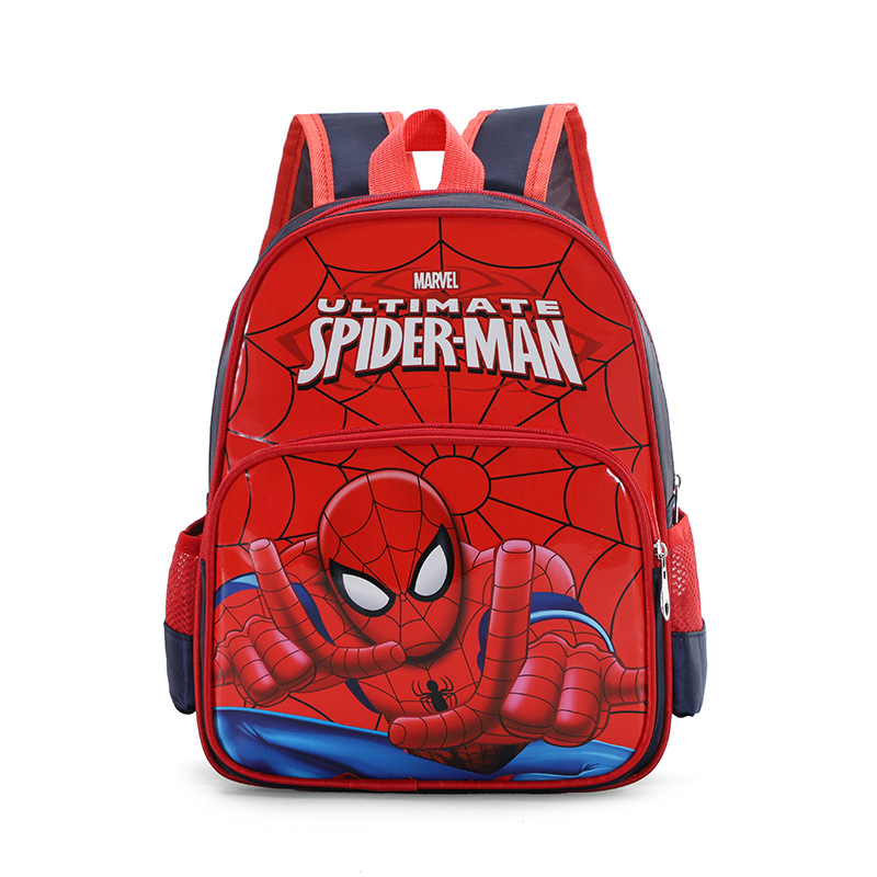 Children's Schoolbag Kindergarten Backpack Boys 3-4-5-6 Years Old Boy and Girl Baby Cartoon Spider-Man Backpack