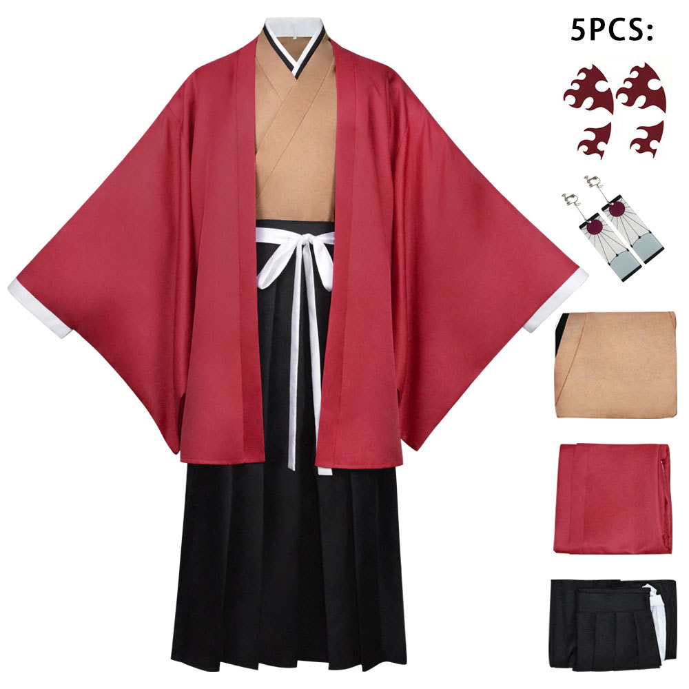 日之呼吸继国缘一cos服 动漫和服鬼灭之刃cosplay服装工厂现货