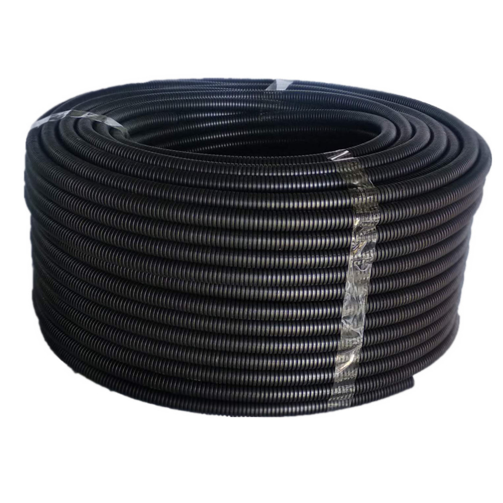 加厚黑色pe波纹管/穿线管/塑料波纹管/电线电缆保护管16 20 25 32