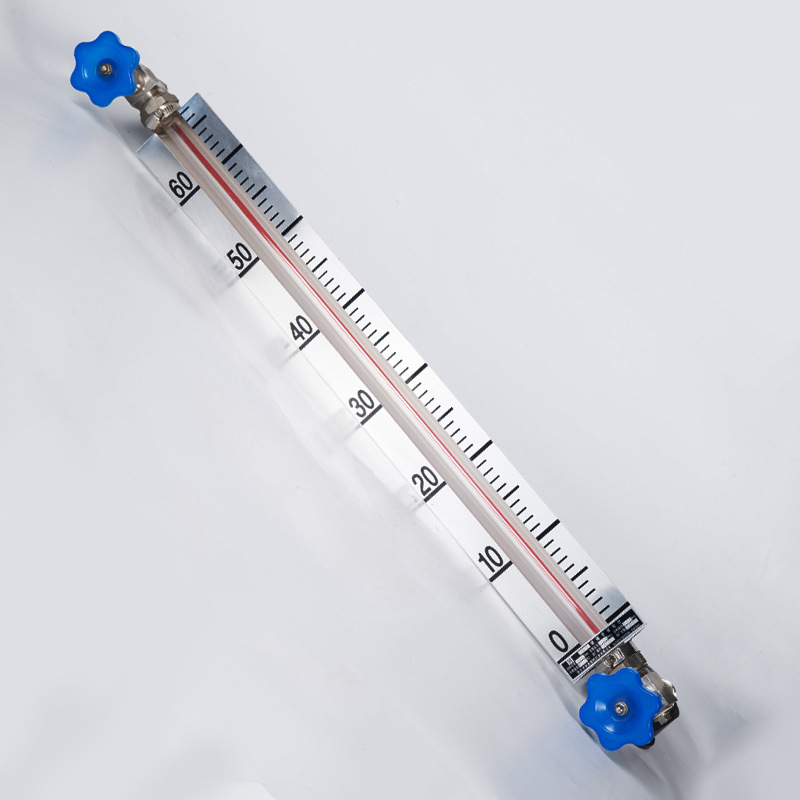 玻璃管刻度液位计水箱锅炉消防水池不锈钢法兰连接油位计/水位计