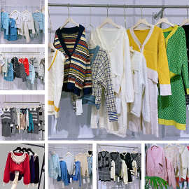伊芙丽lily剪标撤柜品牌折扣衣服女装批发进货特价清仓货源女装