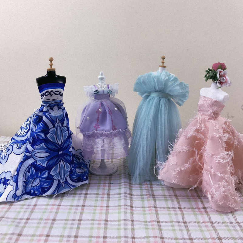 六分镂空服装设计小模特diy小人台白金bjd娃娃展示用