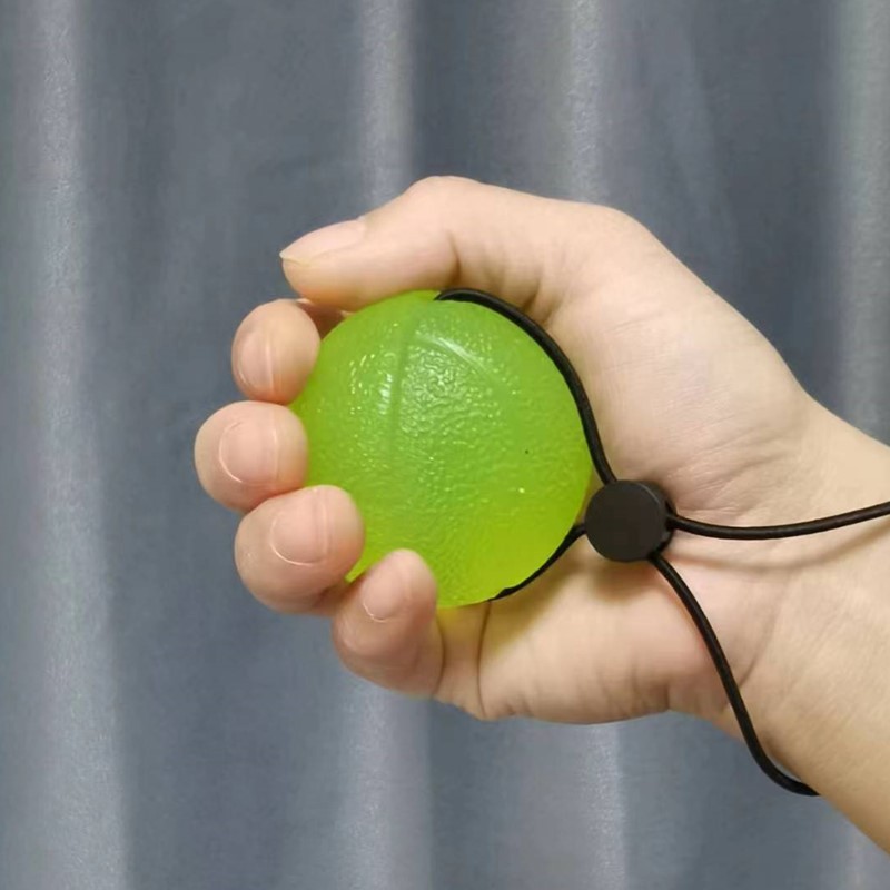 握力球康复训练手部手指力量锻炼老人手捏弹力球握力器健身器材