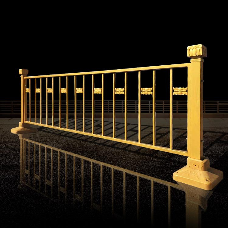 黄金护栏道路护栏天安门莲花隔离栏杆市政马路公路围栏交通隔离栏