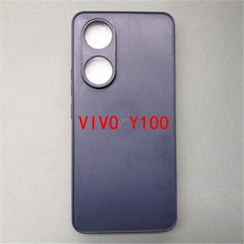 适用于VIVO Y100 二合一TPU PC精孔素材白光高铝玻璃凹槽手机壳