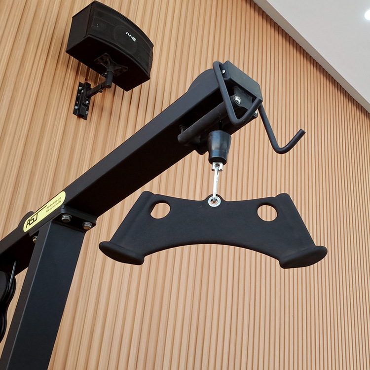 浸塑拉背把手高位下拉低拉款局宅居练背健身训练把手拉背运动器材