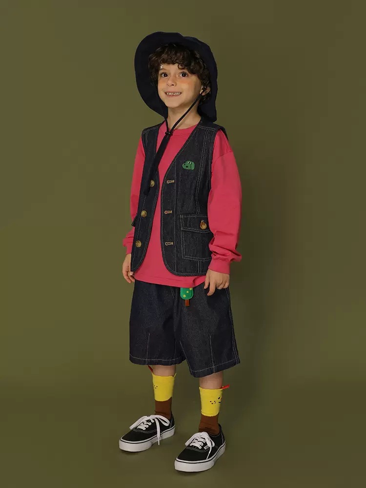 塔卡沙童装裤子夏季新款牛仔裤儿童中裤-阿里巴巴