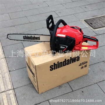 日本shindaiwa新大华451s油锯进口伐木锯18寸大功率汽油锯