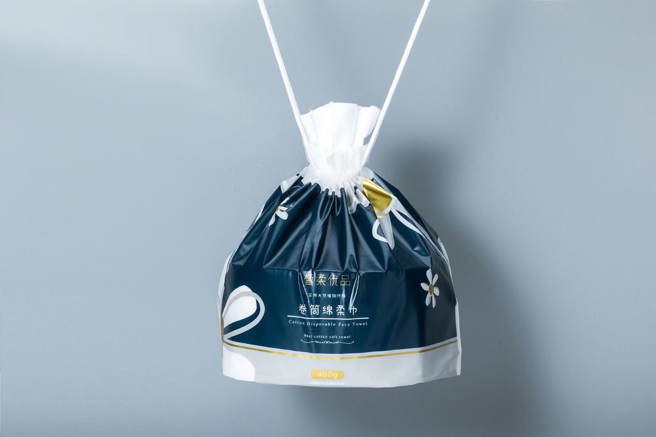 一次性洗脸巾 卷装绵柔巾美容院用大包装美容巾 干湿两用巾400g