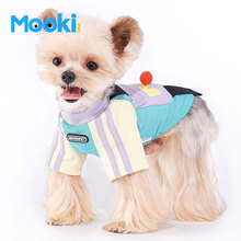 mookipet狗狗衣服雪纳瑞比熊西高地宠物猫咪T恤夏季薄款帅气批发