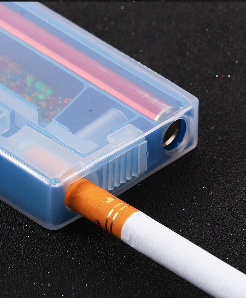 淼珠香珠爆珠匣 香烟便捷爆珠匣子推珠填烟爆珠胶囊 香珠烟珠匣