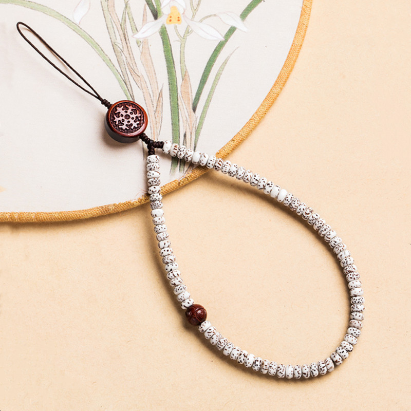 星月菩提可拆卸手机链diy女款手机挂链短款手机挂绳挂腕简约大气