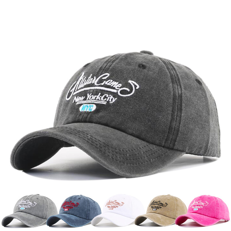 cross-border hat men‘s autumn new embroidered letter baseball cap women‘s summer casual versatile sun protection sun-poof peaked cap