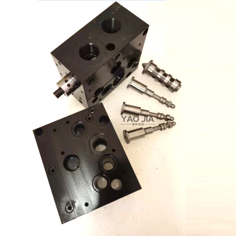 东莞厂家专业定制液压阀芯阀体零件 阀芯阀套 走心机珩磨加工