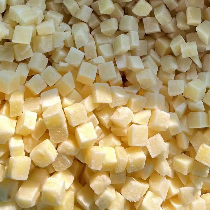 冷冻土豆丁 速冻土豆丁10*10 土豆块 蒸熟土豆丁