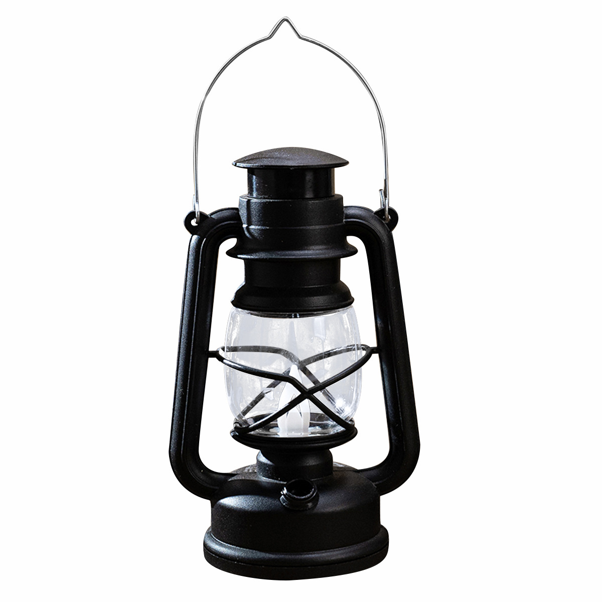 Retro Classic Kerosene Lamp LED Lantern Picnic Camping Portable Candle Light Portable Storm Lantern Festival Props