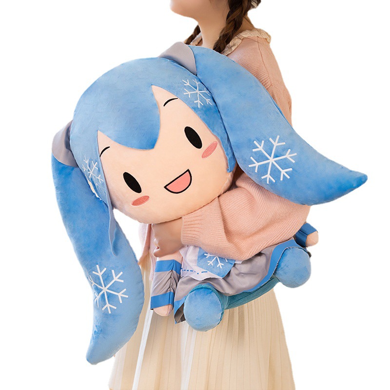 cross-border new two-dimensional anime pillow plush toy first sound fufufudoll doll girl gift