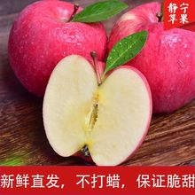 【产地直发】甘肃静宁红富士苹果优质水果3斤/10斤新鲜脆甜冰糖心