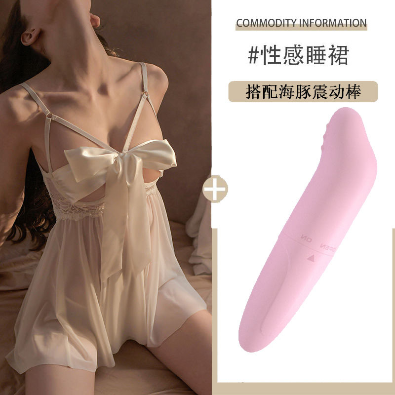 Sexy Lingerie Underwear Women's Suspender Skirt Sexy Women's Pajamas Extremely Nightdress Transparent Passion Free Pure Desire Style Hair Generation