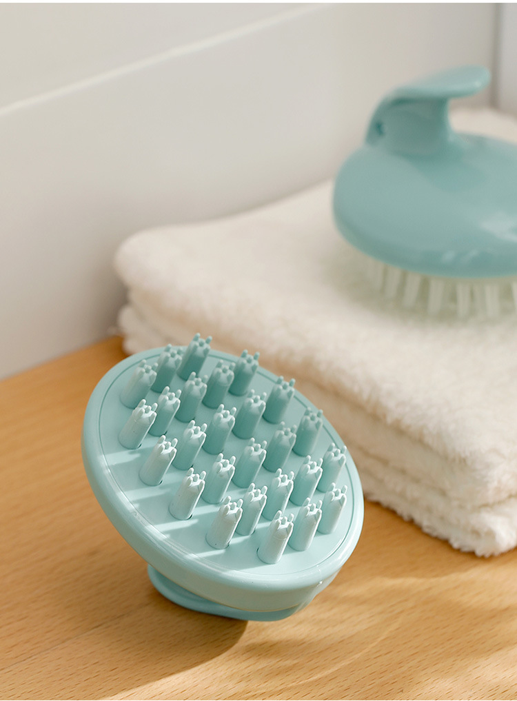 fasola硅胶洗头按摩刷干湿两用深层清洁洗头刷缓解疲劳按摩神器