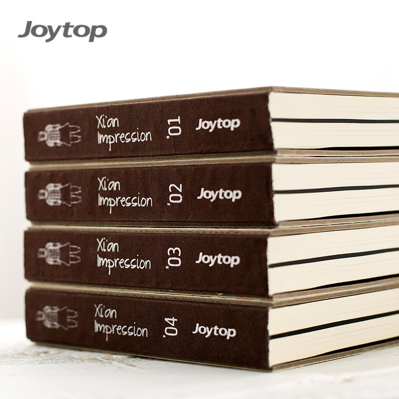 joytop悦木 西安印象精装本a5 复古文化笔记本 本子 创意笔记本采购