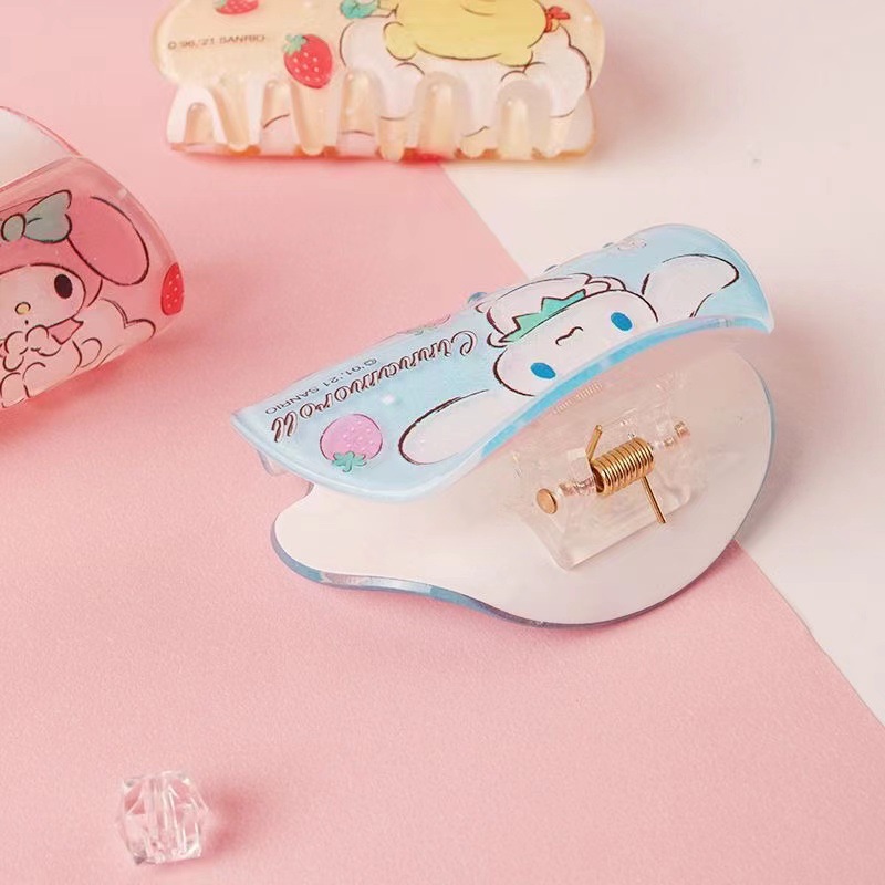 Sanrio Japanese Popular Barrettes Cartoon Cute Hello Kitty Clow M Thin and Glittering Girl Heart Children Hair Accessories Factory