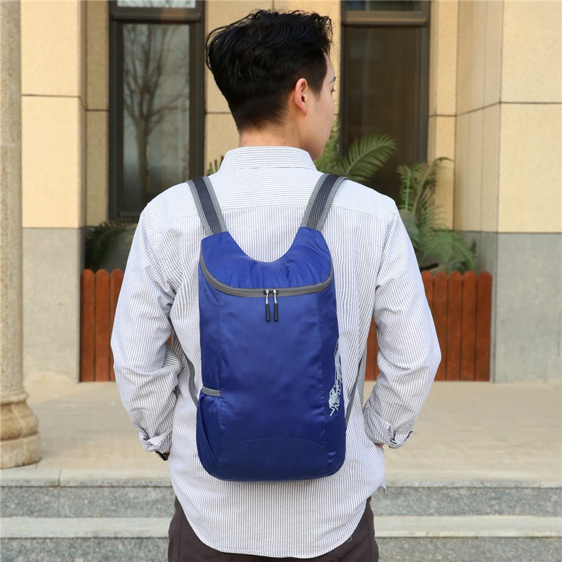 可折叠超轻徒步旅行包运动漂流便携双肩包户外防水女背包男皮肤包