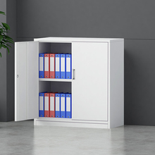 OD59办公室a4铁皮柜文件柜带锁家用矮柜储物柜员工资料柜档案