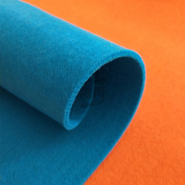 rpet毛毡无纺布3毫米蓝色手感偏硬箱包收纳盒子用戟绒不织布面料