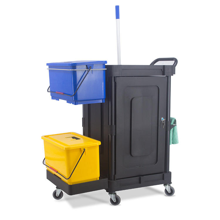 全新料多功能清洁手推车布草车物业商场酒店宾馆客房保洁车服务车