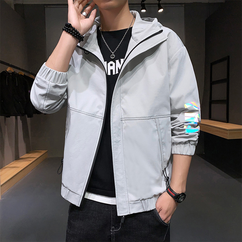 High Quality Men's Jacket Spring and Autumn New Casual Jacket Young Male Student Handsome Korean Style Slim Fit Top Clothes