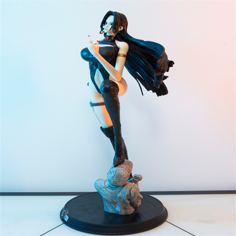 海贼王mix 七武海 皮衣女帝 汉库克 gk 模型手办绅士石化海军雕像