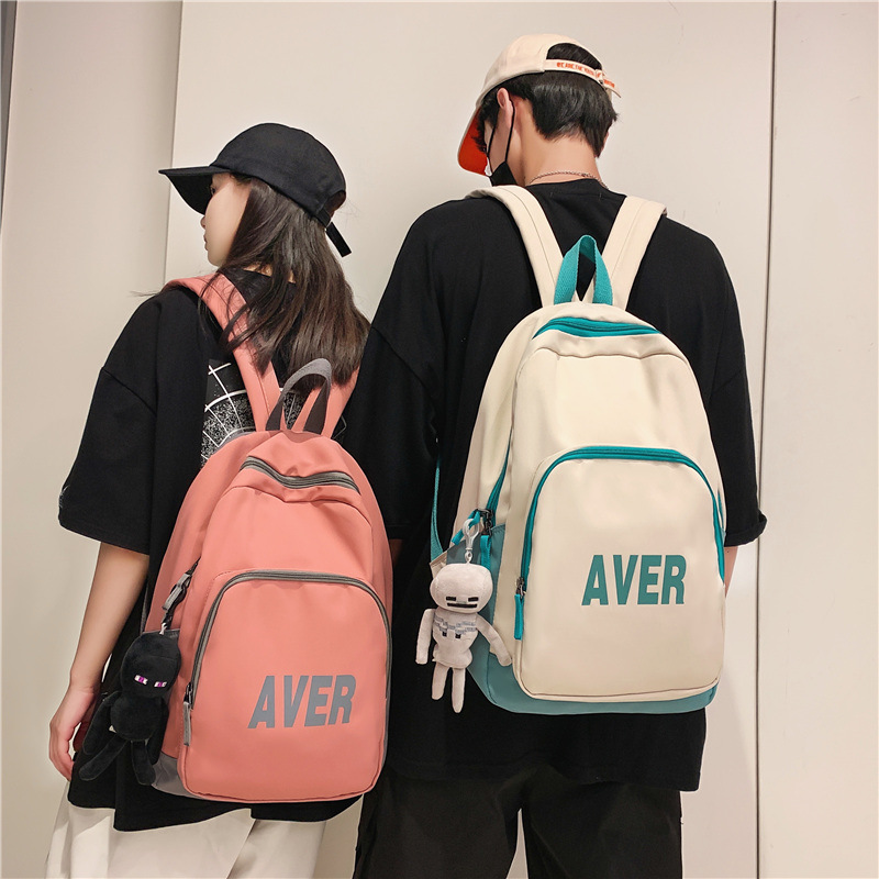 Lightweight Outdoor Leisure Backpack 2021 Korean Style New Sports Backpack Men's Youth Junior High School Student Schoolbag