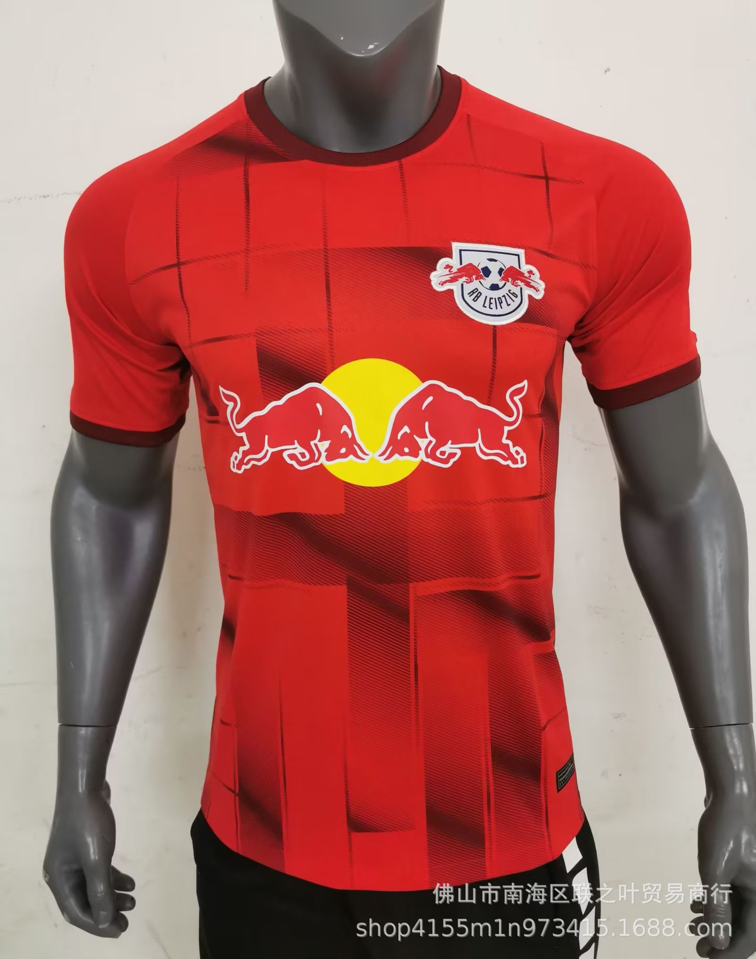 22-23莱比锡红牛客场球衣 萨比策弗斯贝里鲍尔森索洛夫短袖足球服