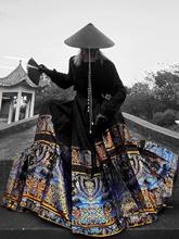 T新中式男装中国风明制马面裙男秋季国潮高级感改良汉服清冷感裙