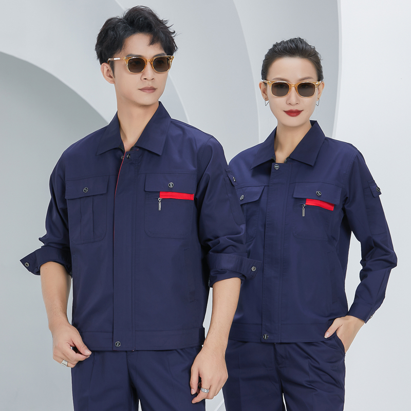 工作服套装男夏季薄款长袖耐磨工装汽修厂服电焊工劳保服-阿里巴巴