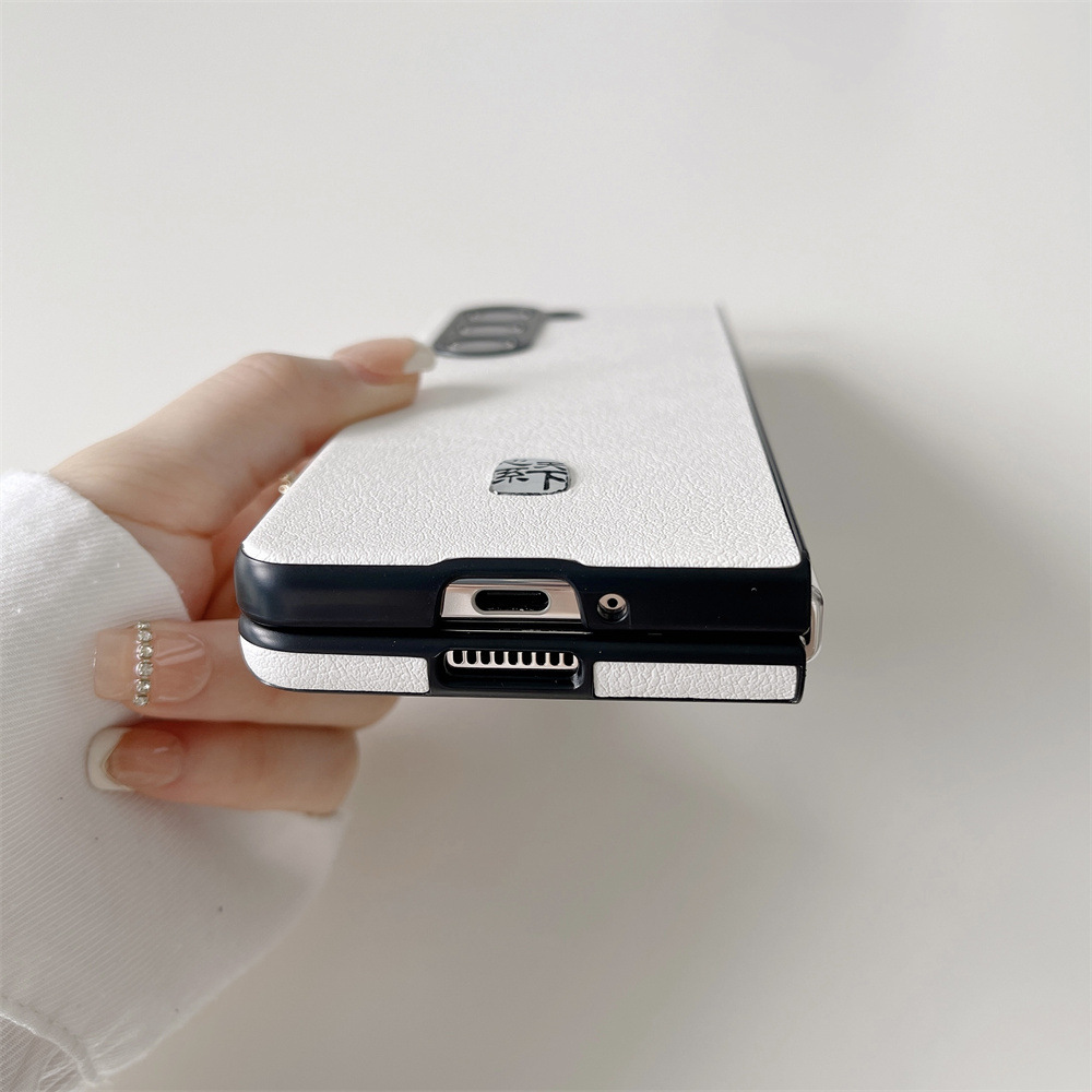 适用于三星zfold5手机壳fold5包保护壳w24上下盖f9460tb塑料硬