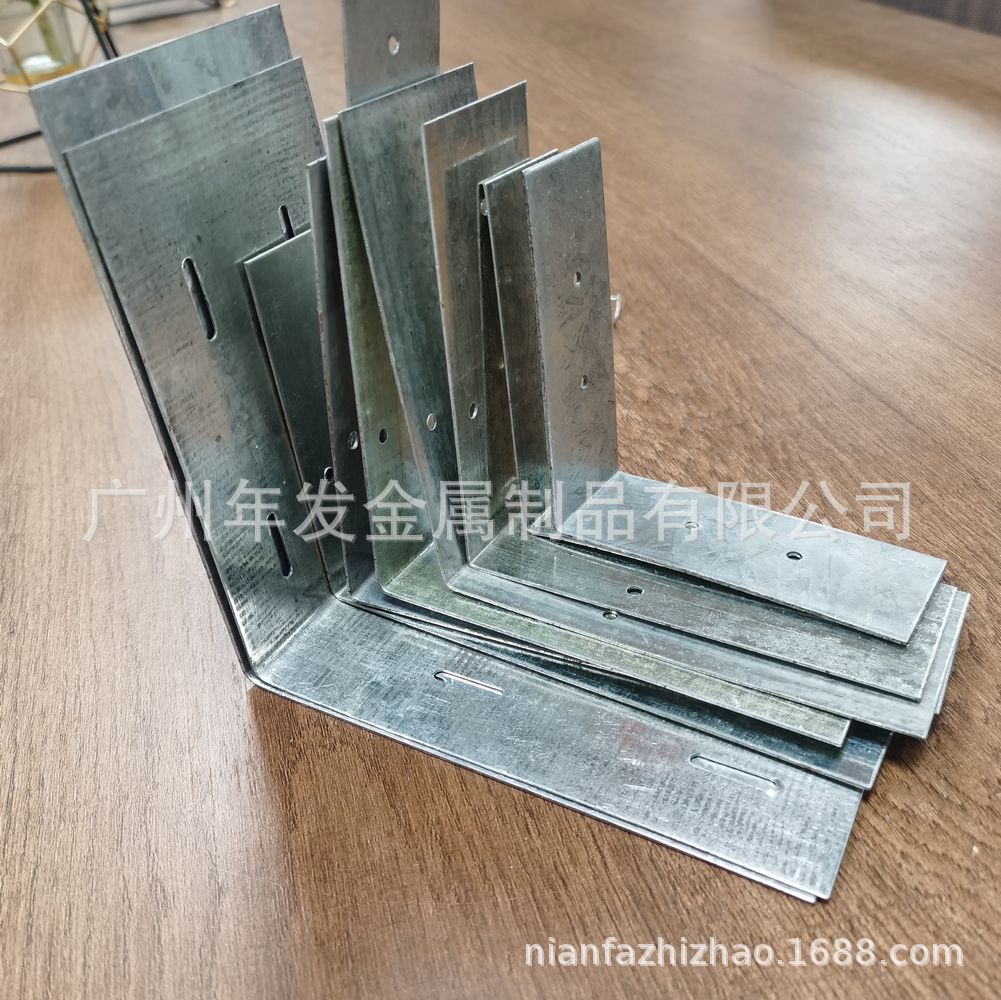 现货加气砖连接片 工程建筑拉片 l型空气转连接角码 加气块固定件