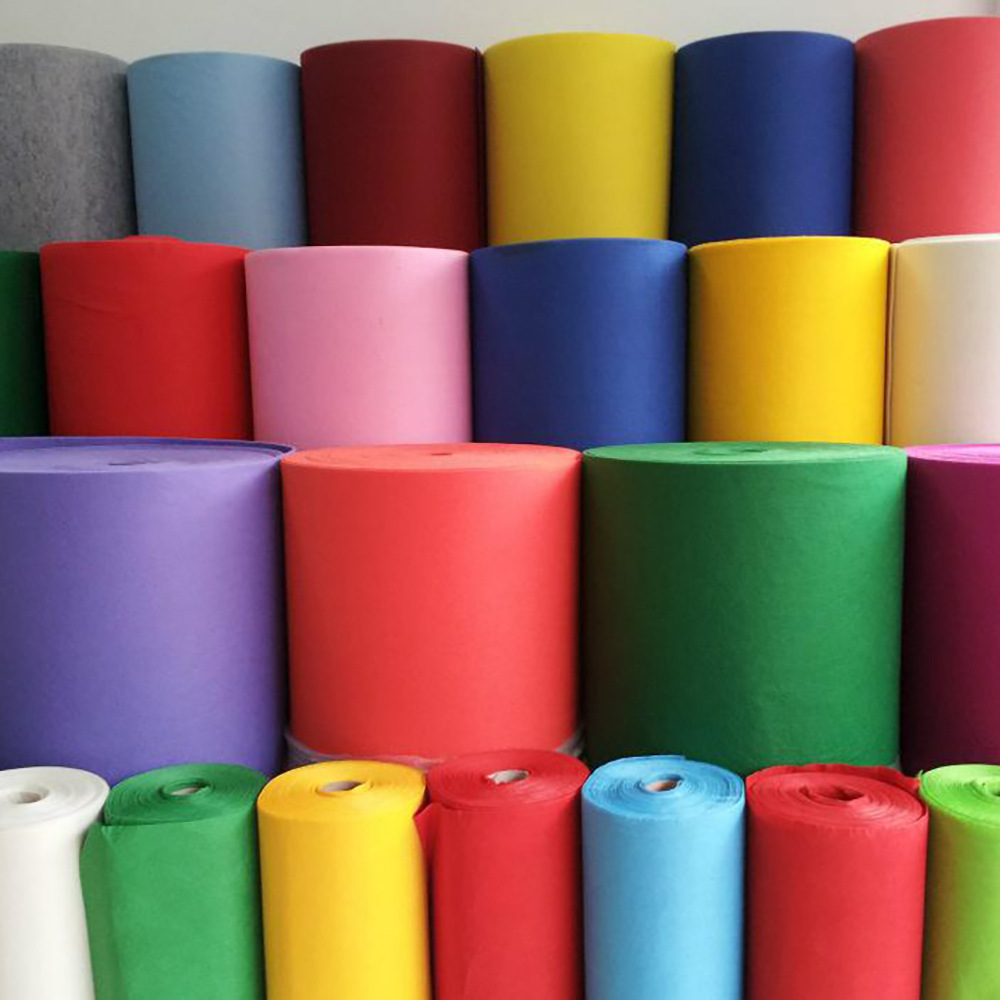 无纺布纺粘双ss无纺布厂家批发彩色无纺布材料