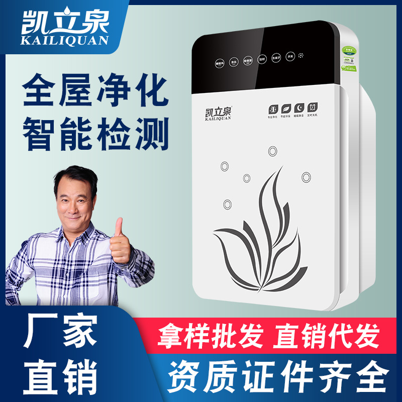 智能空气净化器 家用负离子杀菌净化机pm2.5甲醛会销礼品代发