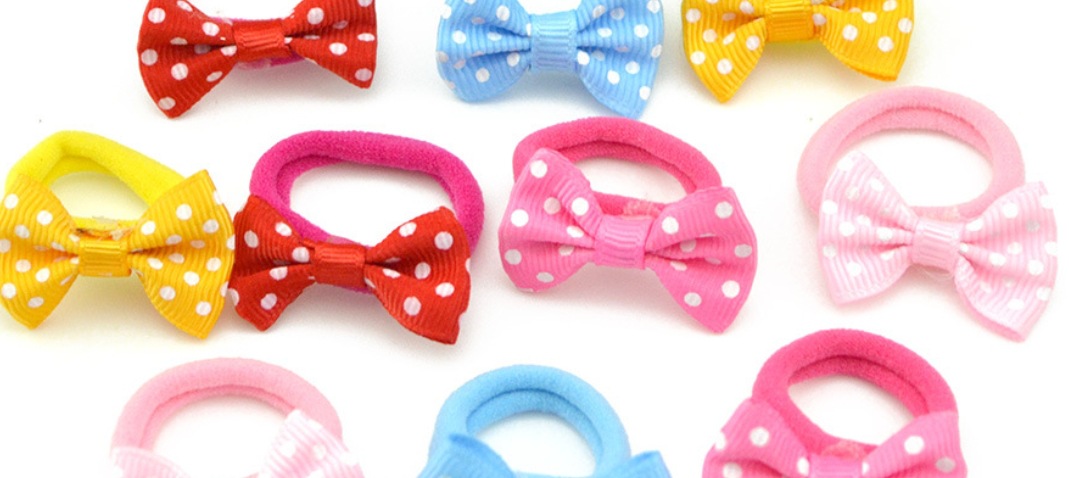 Rubber Band Bow Children's Hair Band Hair Rope