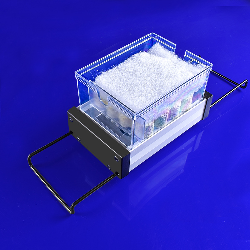 8成交32件圆形玻璃鱼缸过滤器增氧三合一小型过滤盒陶瓷缸滴流盒瀑布