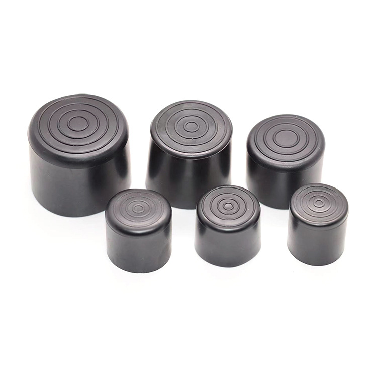 19圆管外套圆管塑料胶套 橡胶脚套透明pvc软胶套桌椅保护防滑胶套