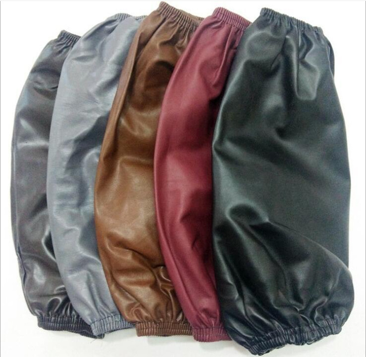 加长加大厚皮袖套防水袖套防污耐脏皮革套袖厂家自产自销-阿里巴巴