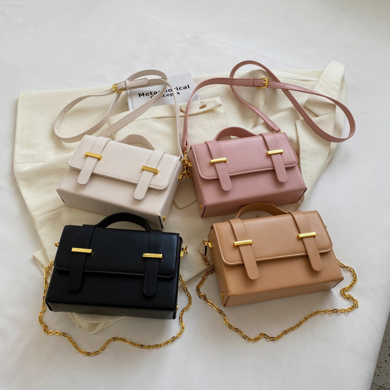 Cross-Border Bag for Women 2023 Spring and Summer New Fashion Small Square Bag Handbag Minority All-Match Ins Shoulder Messenger Bag