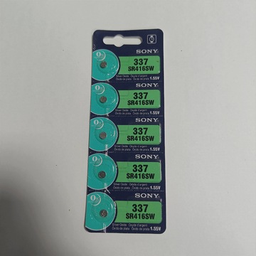 索尼337 sr416sw sr626sw 177 364 sr621sw sony377手表专用电池
